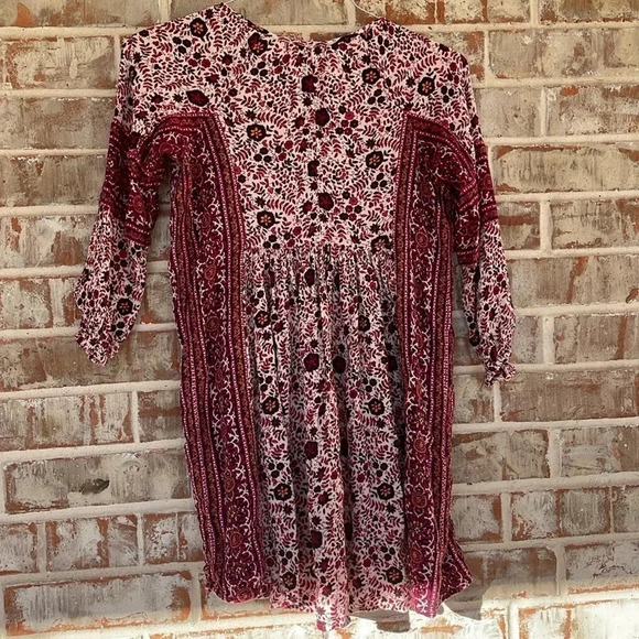 American Eagle Outfitters Floral Stripe Babydoll Blouse - Picture 6 of 7